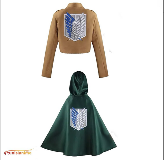 Attack on titan jacket+cloak